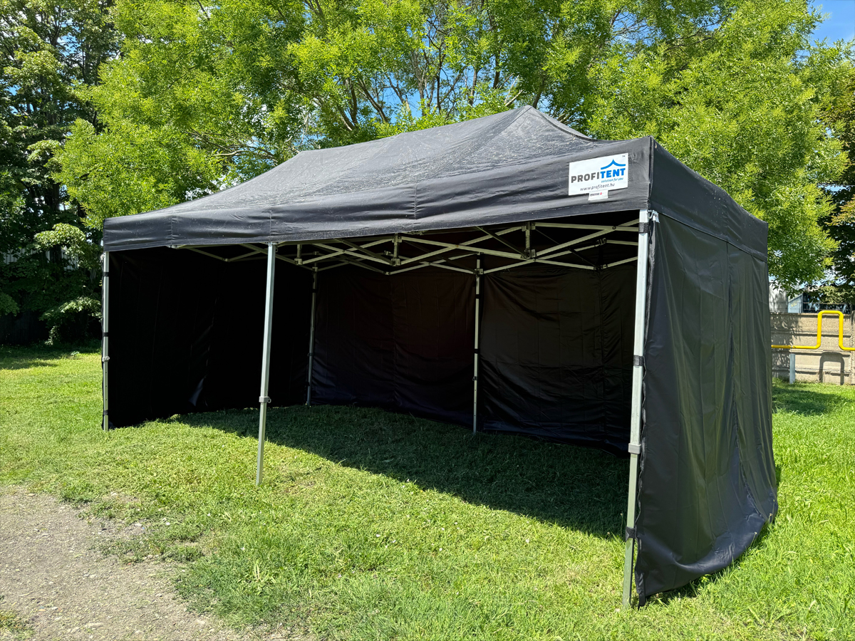 SCHWARZE PARTYZELT